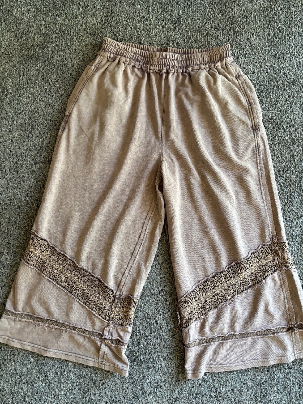 Oli and hali mocha wide leg pant